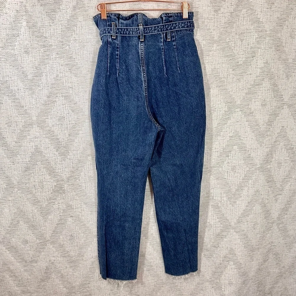 Abercrombie & Fitch paperbag waist mom jeans size 27